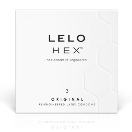 LELO - HEX PRESERVATIVO CAJA 3 UDS - sexbliss - Foto 1