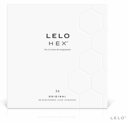 LELO - HEX PRESERVATIVO CAJA 36 UDS - sexbliss - Foto 1