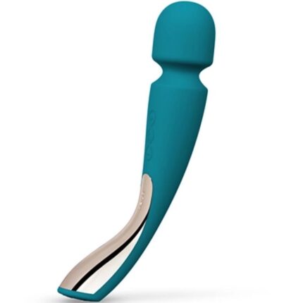 LELO - MASAJEADOR SMART MEDIUM WAND 2 VERDE AGUA - sexbliss - Foto 1
