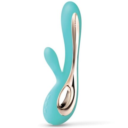 LELO - SORAYA 2 VIBRADOR RABBIT VERDE AGUA - sexbliss - Foto 1