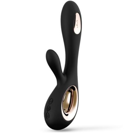LELO - SORAYA WAVE VIBRADOR RABBIT NEGRO - sexbliss - Foto 1