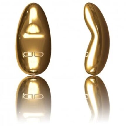 LELO - YVA MASTURBADOR CON VIBRACIÓN DE ORO - sexbliss - Foto 1