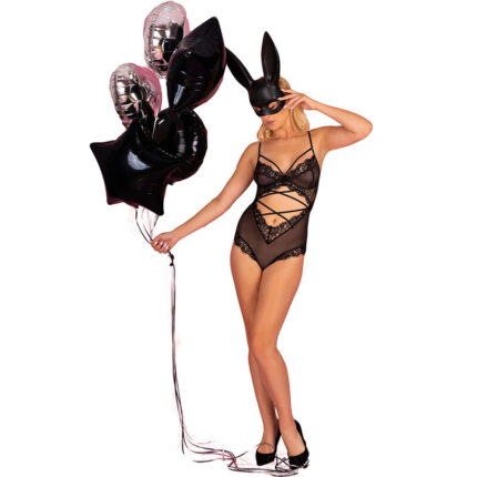 LIVCO CORSETTI FASHION - KYLSSIAM LC 90613 BODY NEGRO L/XL - sexbliss - Foto 1