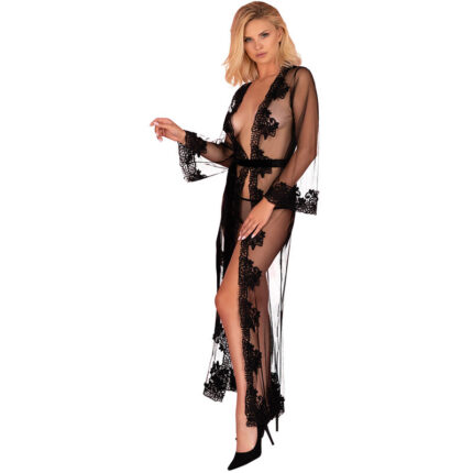 LIVCO CORSETTI FASHION - NOKINA LC XG055 BATA + PANTY NEGRO TALLA ÚNICA - sexbliss - Foto 1