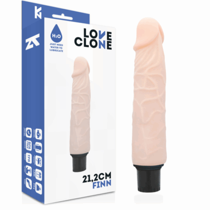 LOVECLONE - FINN VIBRADOR REALÍSTICO SELF LUBRICATION 21.2 CM -O- 3.8 CM - sexbliss - Foto 1