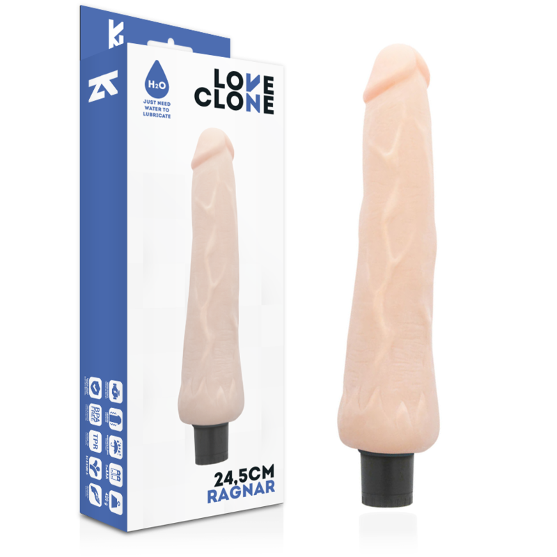 LOVECLONE - RAGNAR VIBRADOR REALÍSTICO SELF LUBRICATION 24.5 CM -O- 3.5 CM - Foto 1 LOVECLONE - RAGNAR VIBRADOR REALÍSTICO SELF LUBRICATION 24.5 CM -O- 3.5 CM - sexbliss - Foto 1