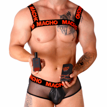 MACHO - AGUA DE PERFUME RUSH 30 ML - sexbliss - Foto 1