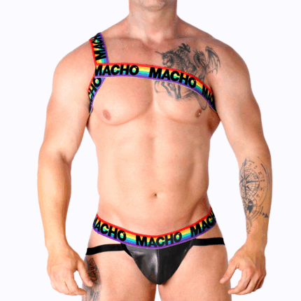 MACHO - ARNÉS ROMANO PRIDE S/M - sexbliss - Foto 1