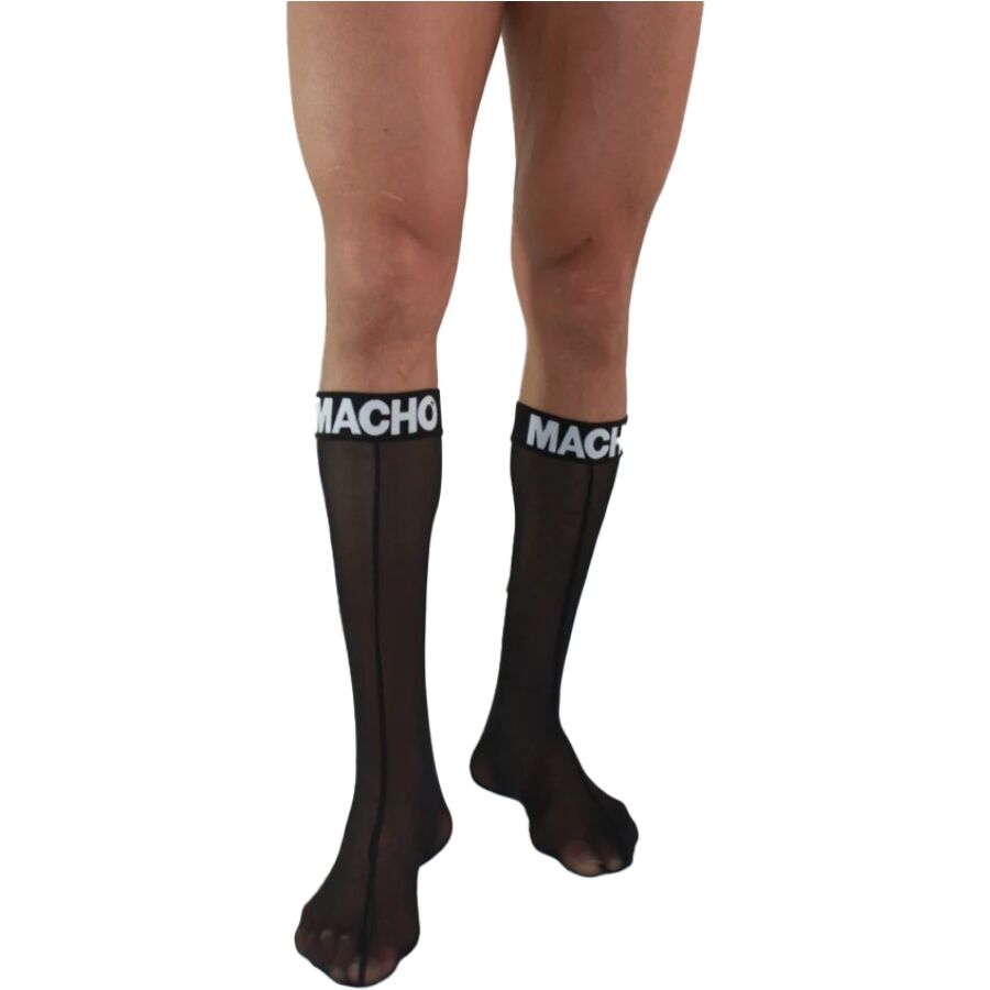 MACHO - CALCETINES FINOS NEGRO TALLA ÚNICA - Foto 1 MACHO - CALCETINES FINOS NEGRO TALLA ÚNICA - sexbliss - Foto 1