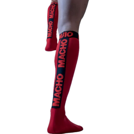 MACHO - CALCETINES FINOS ROJO TALLA ÚNICA - sexbliss - Foto 1