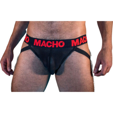 MACHO - MX26X2 JOCK NEGRO/ROJO M - sexbliss - Foto 1