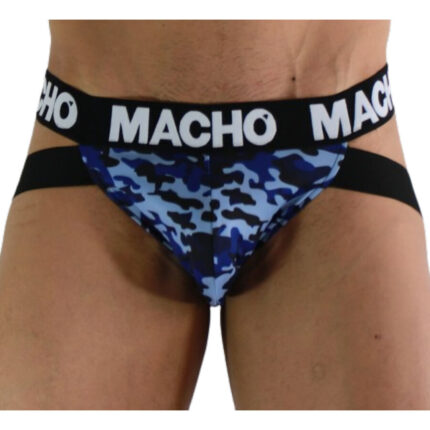 MACHO - MX28MA JOCK MILITAR AZUL M - sexbliss - Foto 1