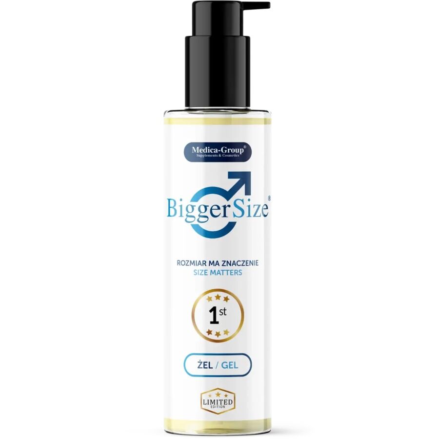 MEDICA GROUP - BIGGER SIZE GEL ÍNTIMO PARA HOMBRE 150 ML - Foto 1 MEDICA GROUP - BIGGER SIZE GEL ÍNTIMO PARA HOMBRE 150 ML - sexbliss - Foto 1