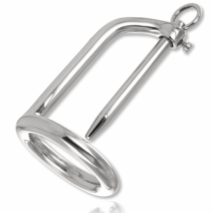 METAL HARD - ANILLO GLANDE CON PLUG - sexbliss - Foto 1
