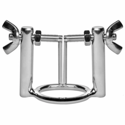 METAL HARD - ANILLO GLANDE CON PRENSA DILATADOR URETRA - sexbliss - Foto 1