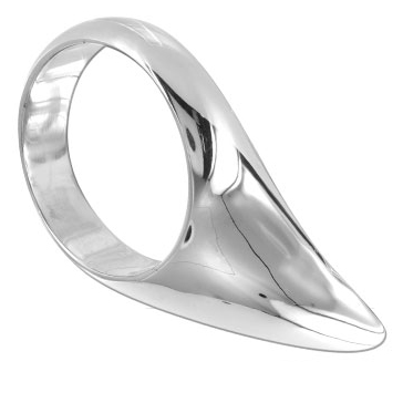 METAL HARD - COCK TEARDROP 45MM - sexbliss - Foto 1