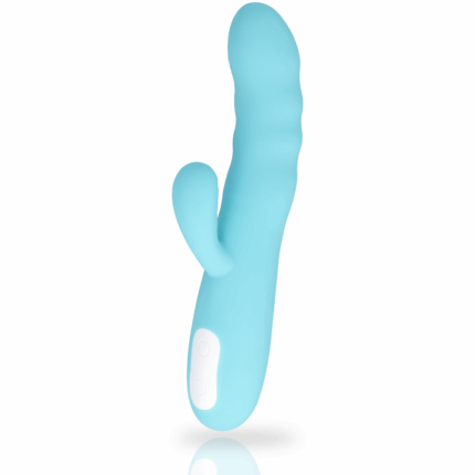 MIA - EIFFEL VIBRADOR ROTADOR AZUL TURQUESA - sexbliss - Foto 1