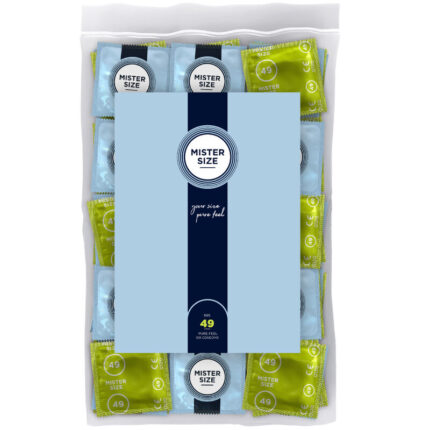 MISTER SIZE - PRESERVATIVOS TALLA S 49 MM (100 UNIDADES) - sexbliss - Foto 1