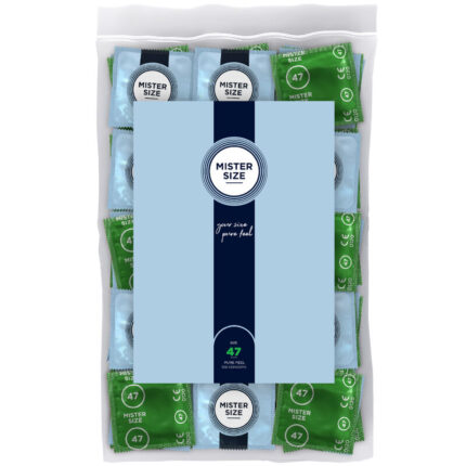 MISTER SIZE - PRESERVATIVOS TALLA XS 47 MM (100 UNIDADES) - sexbliss - Foto 1