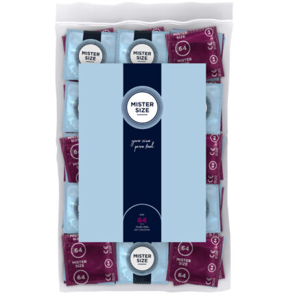 MISTER SIZE - PRESERVATIVOS TALLA XXL 64 MM (100 UNIDADES) - sexbliss - Foto 1
