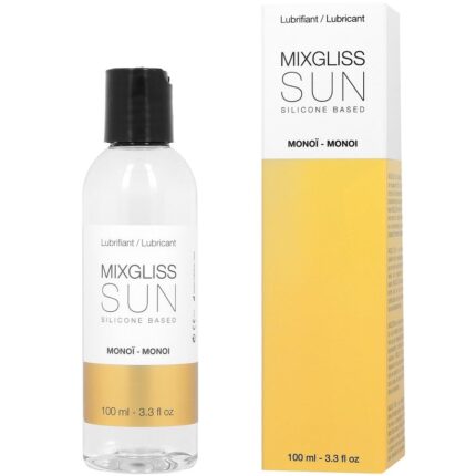 MIXGLISS - BASED LUBRICANTE BASE SILICONA ÁROMA MONOI 100ML - sexbliss - Foto 1
