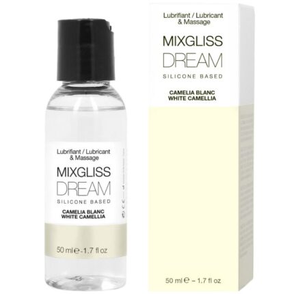 MIXGLISS - DREAM LUBRICANTE SILICONA CAMELIA BLANCA 50 ML - sexbliss - Foto 1