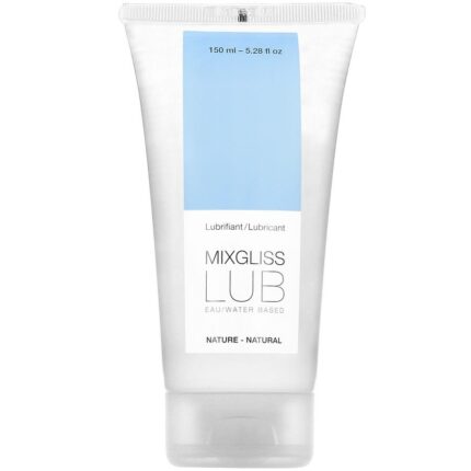 MIXGLISS - LUBRICANTE BASE DE AGUA NATURAL 150 ML - sexbliss - Foto 1