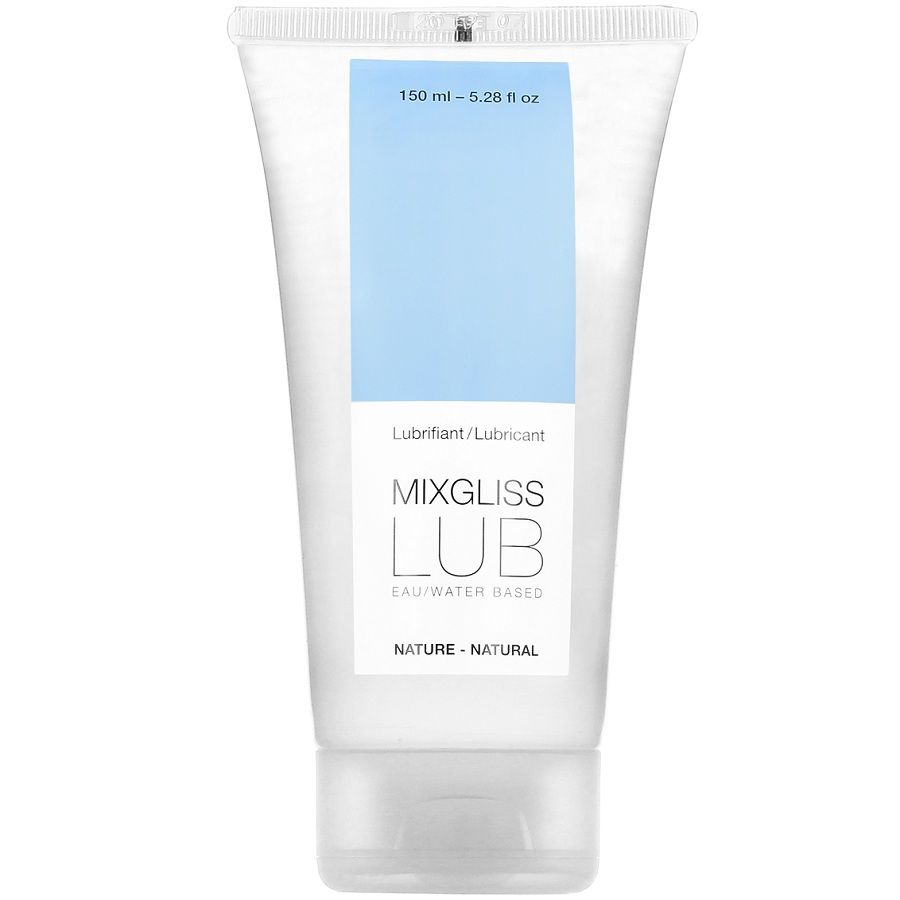 MIXGLISS - LUBRICANTE BASE DE AGUA NATURAL 150 ML - Foto 1 MIXGLISS - LUBRICANTE BASE DE AGUA NATURAL 150 ML - sexbliss - Foto 1