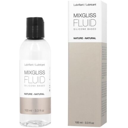 MIXGLISS - LUBRICANTE BASE SILICONA NATURAL 100ML - sexbliss - Foto 1