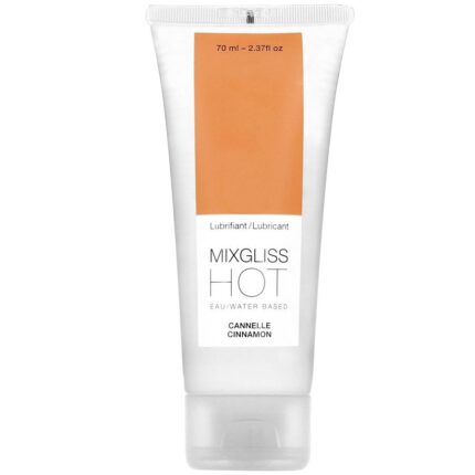 MIXGLISS - LUBRICANTE EFECTO CALOR SABOR A CANELA 70ML - sexbliss - Foto 1