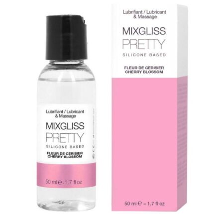 MIXGLISS - PRETTY LUBRICANTE SILICONA FLOR DE CEREZA 50 ML - sexbliss - Foto 1