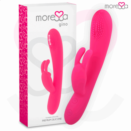 MORESSA - GINO TICKLING VAGINAL PREMIUM SILICONE RECARGABLE - sexbliss - Foto 1