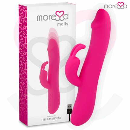 MORESSA - MOLLY IMPULSOR UP&DOWN Y POTENTE VIBRACIÓN PREMIUM SILICONE RECARGABLE - sexbliss - Foto 1