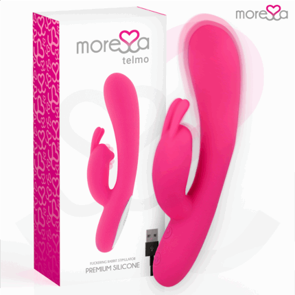 MORESSA - TELMO TICKLING CLITORIAL PREMIUM SILICONE RECARGABLE - sexbliss - Foto 1
