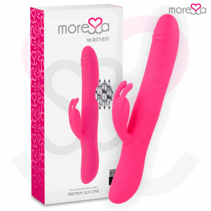 MORESSA - WARREN IMPULSOR OSCILANTE Y POTENTE VIBRACIÓN PREMIUM SILICONA RECARGABLE - sexbliss - Foto 1