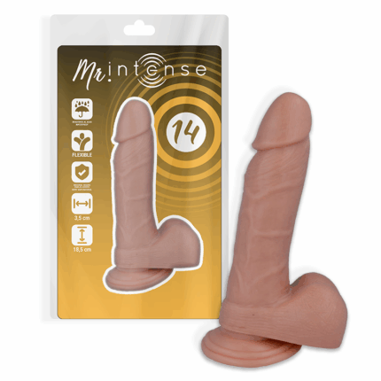 MR INTENSE - 14 PENE REALÍSTICO 18.5 CM -O- 3.8 CM - sexbliss - Foto 1