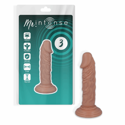 MR INTENSE - 3 PENE REALÍSTICO 16.2 CM -O- 3 CM - sexbliss - Foto 1