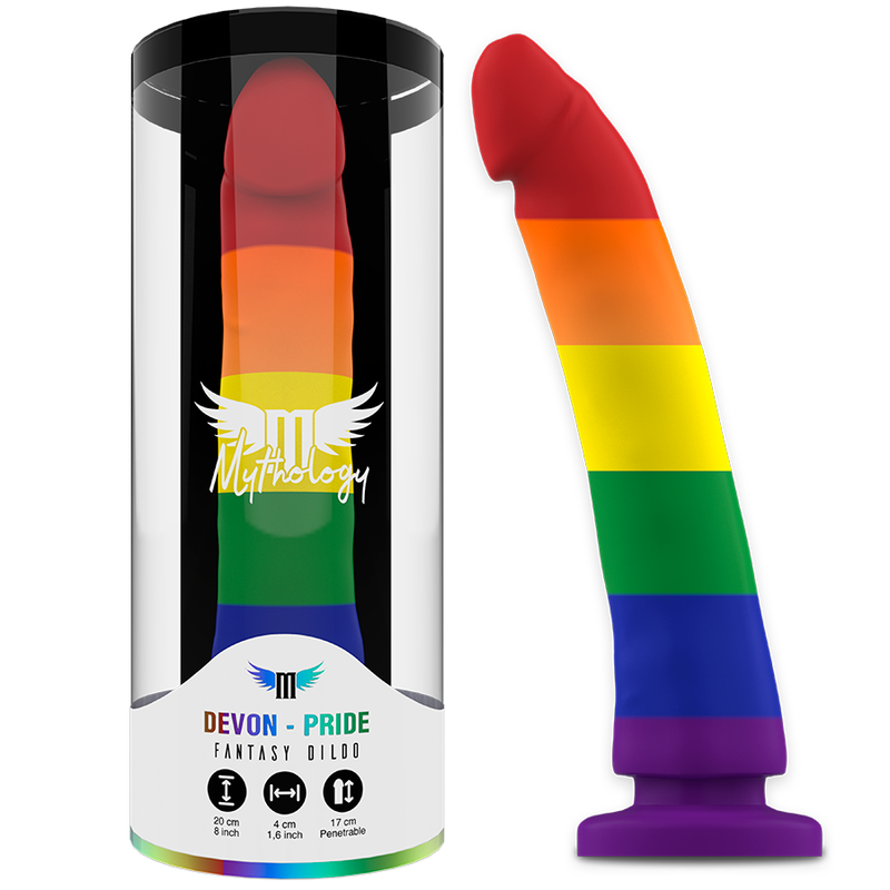 MYTHOLOGY - DEVON PRIDE DILDO L - Foto 1 MYTHOLOGY - DEVON PRIDE DILDO L - sexbliss - Foto 1