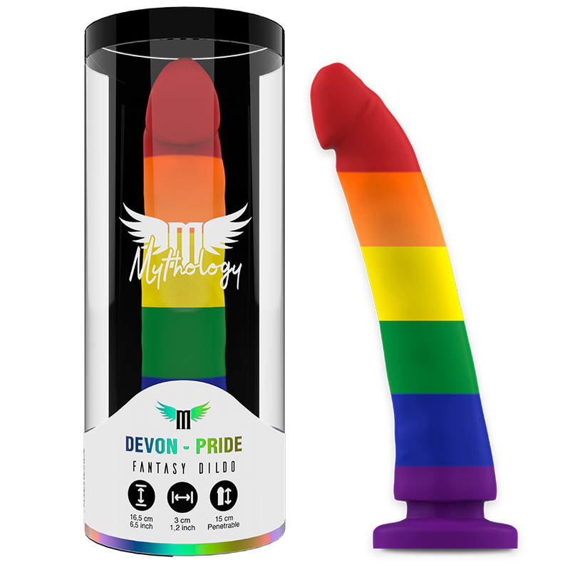 MYTHOLOGY - DEVON PRIDE DILDO M - Foto 1 MYTHOLOGY - DEVON PRIDE DILDO M - sexbliss - Foto 1