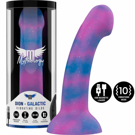 MYTHOLOGY - DION GALACTIC DILDO M - VIBRADOR COMPATIBLE CON WATCHME WIRELESS TECHNOLOGY - sexbliss - Foto 1