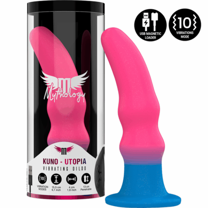 MYTHOLOGY - KUNO UTOPIA DILDO M - VIBRADOR COMPATIBLE CON WATCHME WIRELESS TECHNOLOGY - sexbliss - Foto 1