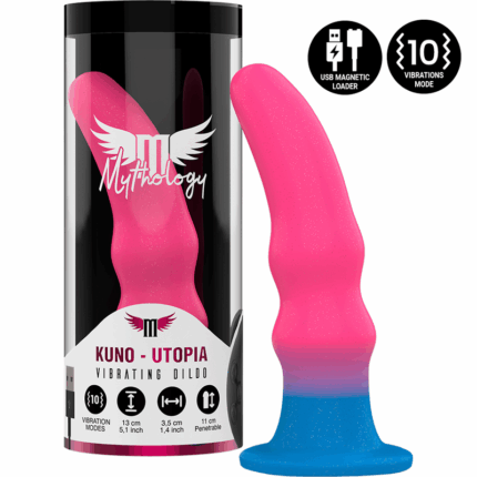 MYTHOLOGY - KUNO UTOPIA DILDO S - VIBRADOR COMPATIBLE CON WATCHME WIRELESS TECHNOLOGY - sexbliss - Foto 1