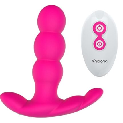NALONE - PEARL VIBRADOR ANAL CONTROL REMOTO NEGRO - sexbliss - Foto 1