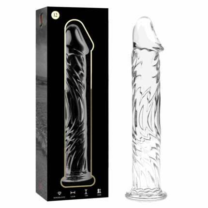 NEBULA SERIES BY IBIZA - MODELO 12 DILDO CRISTAL TRANSPARENTE 17 CM -O- 3.5 CM - sexbliss - Foto 1
