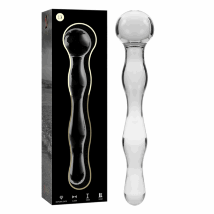 NEBULA SERIES BY IBIZA - MODELO 13 DILDO CRISTAL TRANSPARENTE 18 CM -O- 3.5 CM - sexbliss - Foto 1