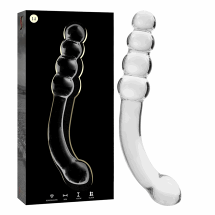 NEBULA SERIES BY IBIZA - MODELO 14 DILDO CRISTAL TRANSPARENTE 18.5 CM -O- 3 CM - sexbliss - Foto 1