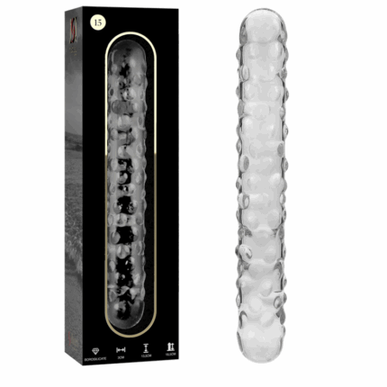 NEBULA SERIES BY IBIZA - MODELO 15 DILDO CRISTAL TRANSPARENTE 18.5 CM -O- 3 CM - sexbliss - Foto 1