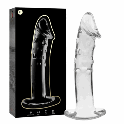 NEBULA SERIES BY IBIZA - MODELO 19 DILDO CRISTAL TRANSPARENTE 18.5 CM -O- 4 CM - sexbliss - Foto 1