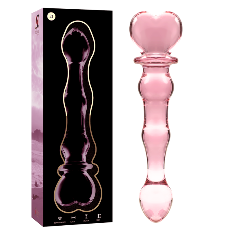 NEBULA SERIES BY IBIZA - MODELO 21 DILDO CRISTAL ROSA 20.5 CM -O- 3.5 CM - Foto 1 NEBULA SERIES BY IBIZA - MODELO 21 DILDO CRISTAL ROSA 20.5 CM -O- 3.5 CM - sexbliss - Foto 1