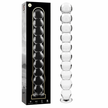 NEBULA SERIES BY IBIZA - MODELO 22 DILDO CRISTAL TRANSPARENTE 21.5 CM -O- 2.5 CM - sexbliss - Foto 1